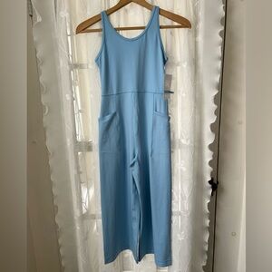 Athleta Blue Stash Your Treasures Jumpsuit